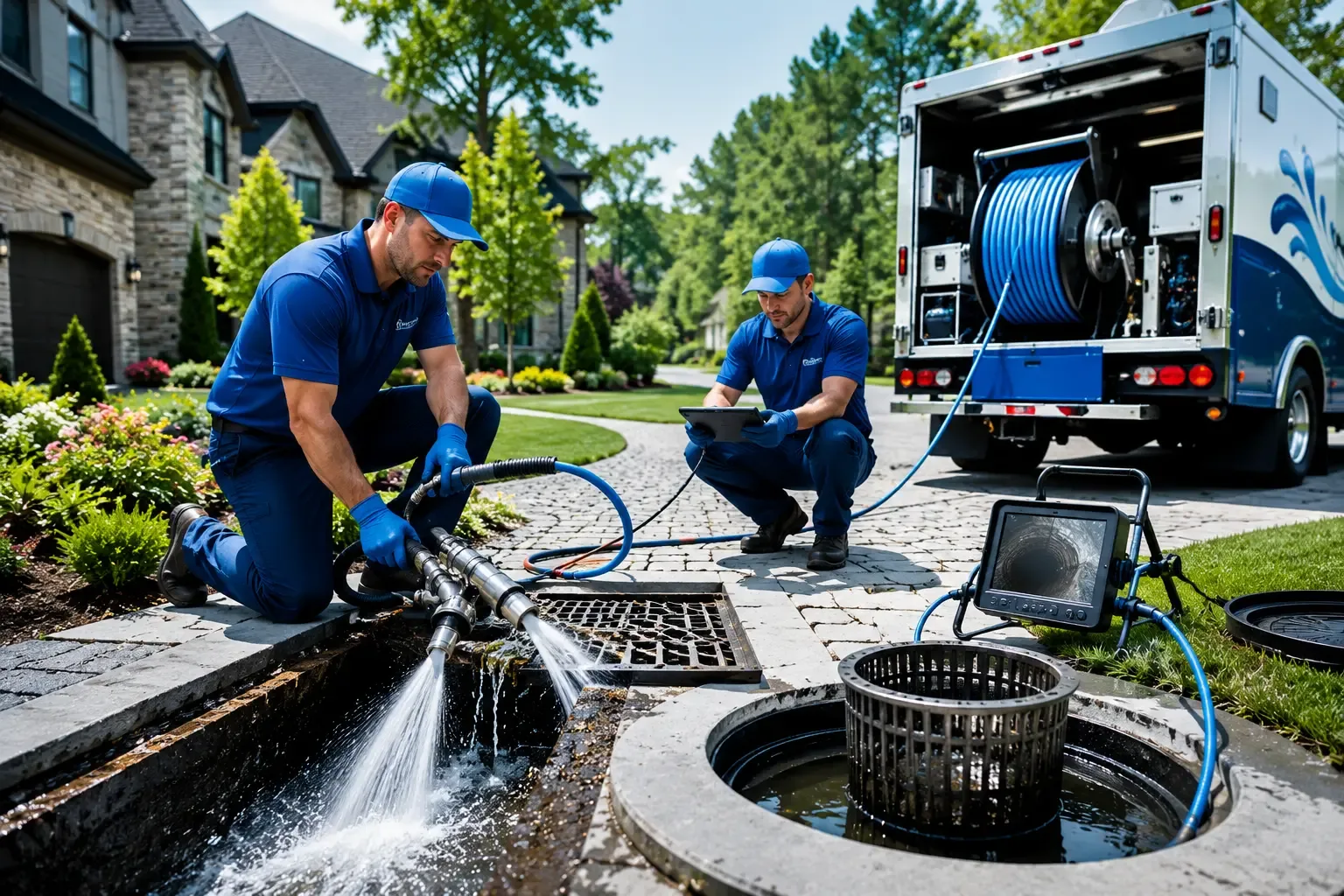 Local outdoor drain cleaning professionals in Oak Park, MI
