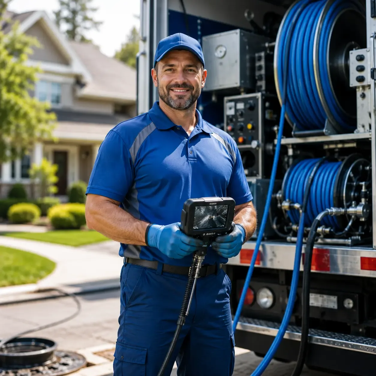 Local outdoor drain cleaning specialists in Oak Park, MI